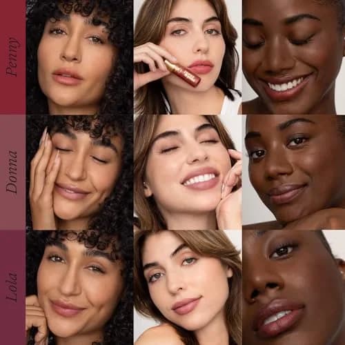 Poppy & Pout All Natural Lip Tints, 3-Pack | Sustainable Cardboard Tubes, Beeswax, Vitamin E, Coconut Oil (0.3oz each) thumbnail 8