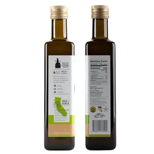 Cobram Estate Mild 100% California Extra Virgin Olive Oil 375ml | Cold Pressed, Non-GMO, Keto Friendly thumbnail 8