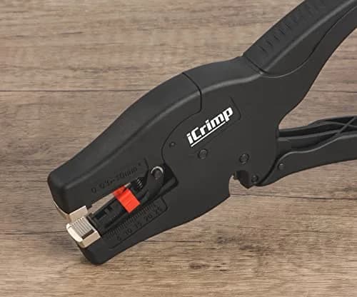 IWISS iCrimp Self-Adjusting Wire Stripper, AWG 32-7 | Ergonomic, Fast & Precise thumbnail 7