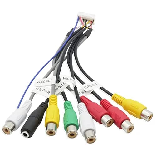 Fiegromech Android Car Stereo RCA Adapter 20Pin Connector | Compatible with Most Android Car Radios thumbnail 8