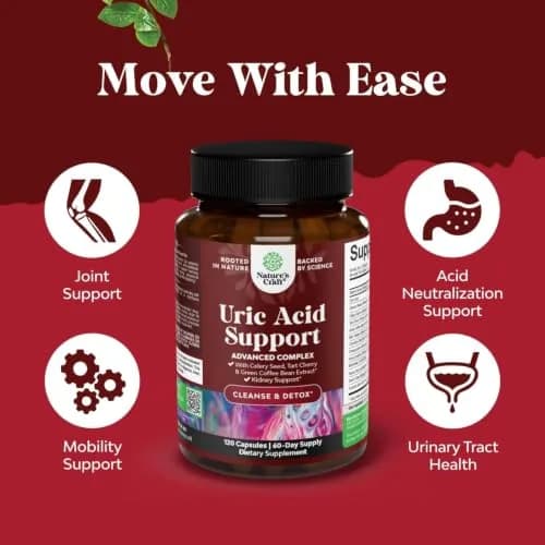 Natures Craft Uric Acid Support with Green Coffee Beans Extract thumbnail 4