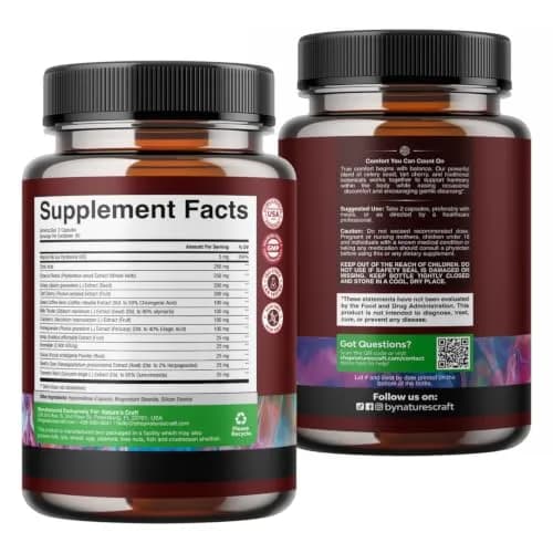 Natures Craft Uric Acid Support with Green Coffee Beans Extract thumbnail 9