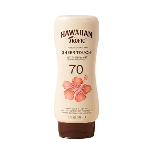 Hawaiian Tropic Sheer Touch SPF 70 Lotion 235ml (8 Fl Oz) | Luminous Skin & Radiant Glow thumbnail 1