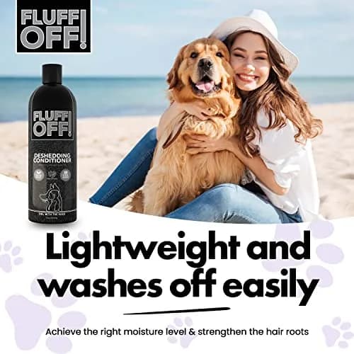 Girl With The Dogs Fluff Off! Deshedding Conditioner 16oz | Reduces Shedding & Deeply Conditions thumbnail 5