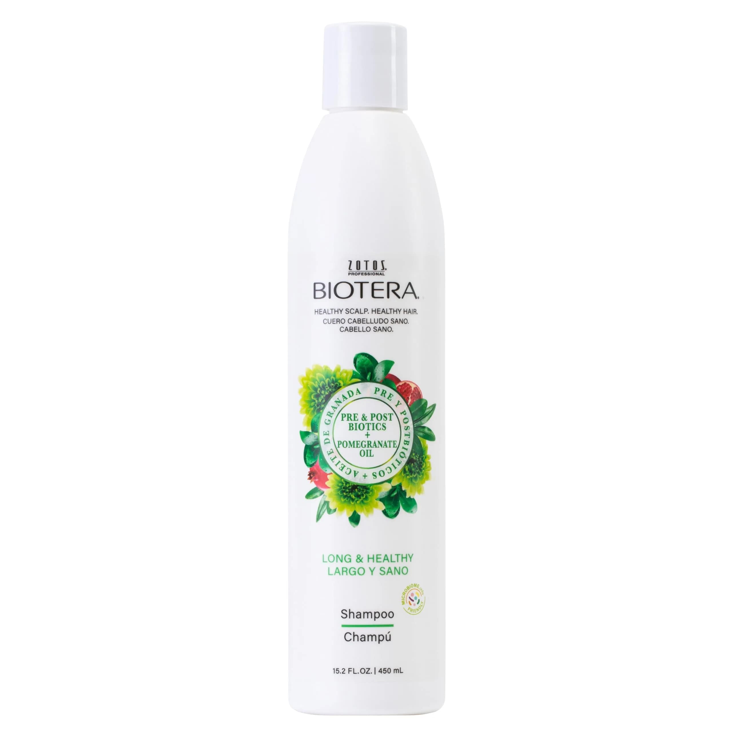 Biotera Strengthening Shampoo for Long, Growing Hair – Supports Hair Growth & Reduces Breakage, Vegan, Color-Safe, 15.2 Fl Oz