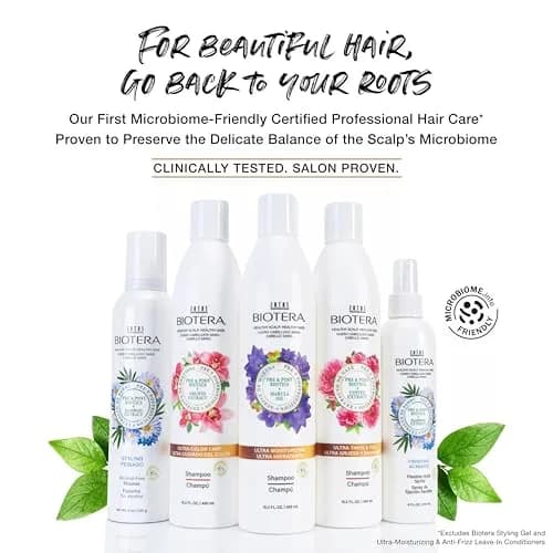 Biotera Anti-Frizz Smoothing Conditioner 15.2 Fl Oz | Controls Frizz & Enhances Shine in Humidity thumbnail 3