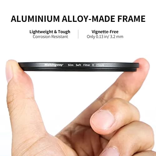 Walking Way 55mm White Mist Diffusion Filter | Dreamy Fog Effect Softening Camera Diffuser for Portraits & Video thumbnail 5