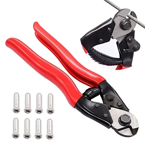 weideer Cable Cutter Up to 5/32" | Heavy Duty Wire Ropes DIY Projects thumbnail 1