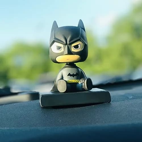 ITUBLE Cartoon Bobblehead Car Dashboard Decor 1 Count | Cute Anime Car Accessory with Phone Holder thumbnail 5
