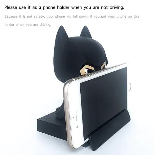 ITUBLE Cartoon Bobblehead Car Dashboard Decor 1 Count | Cute Anime Car Accessory with Phone Holder thumbnail 7