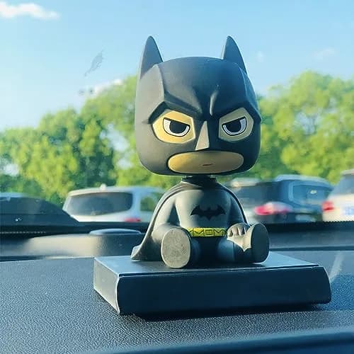 ITUBLE Cartoon Bobblehead Car Dashboard Decor 1 Count | Cute Anime Car Accessory with Phone Holder thumbnail 2