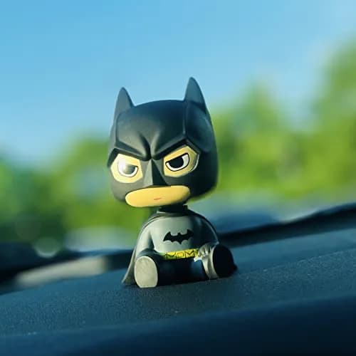 ITUBLE Cartoon Bobblehead Car Dashboard Decor 1 Count | Cute Anime Car Accessory with Phone Holder thumbnail 3