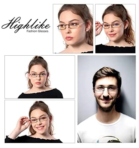 HIGHLIKE 3-Pack Folding Reading Glasses 1.25 Diopters | Compact & Portable Readers with Cases thumbnail 4
