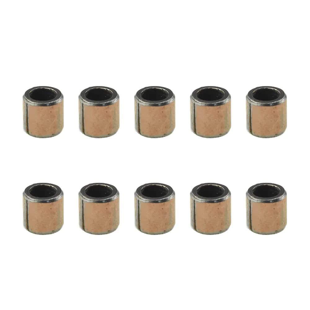 Acoeitl Steel Sleeve Bushing Bearing 3mm Bore x 5mm OD x 5mm Length Bronze No Oil Tight Fit - main product image