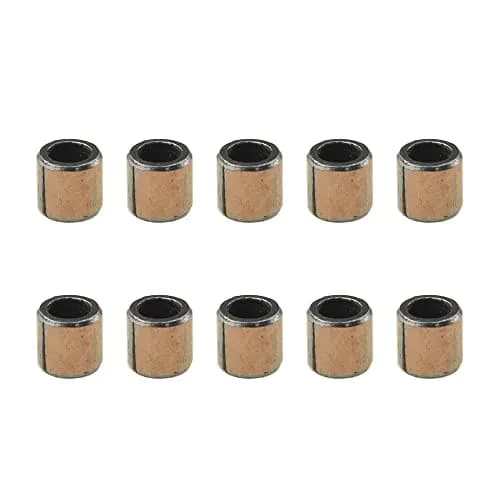 Acoeitl Steel Sleeve Bushing Bearing 3mm Bore x 5mm OD x 5mm Length Bronze No Oil Tight Fit thumbnail 1