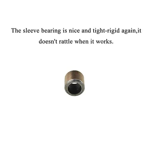 Acoeitl Steel Sleeve Bushing Bearing 3mm Bore x 5mm OD x 5mm Length Bronze No Oil Tight Fit thumbnail 3