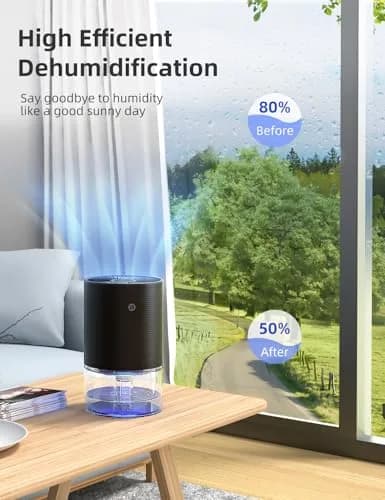 avylo Dehumidifier 25oz | Ultra Quiet, Auto-Off, Energy Saving for Bedroom & Home thumbnail 2