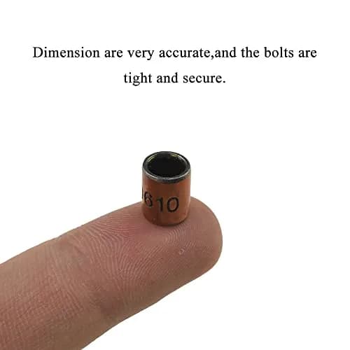 Acoeitl Steel Sleeve Bushing Bearing 6mm Bore x 8mm OD x 10mm Length | Tight, Oil-Free, No Rattle, 10Pcs thumbnail 5