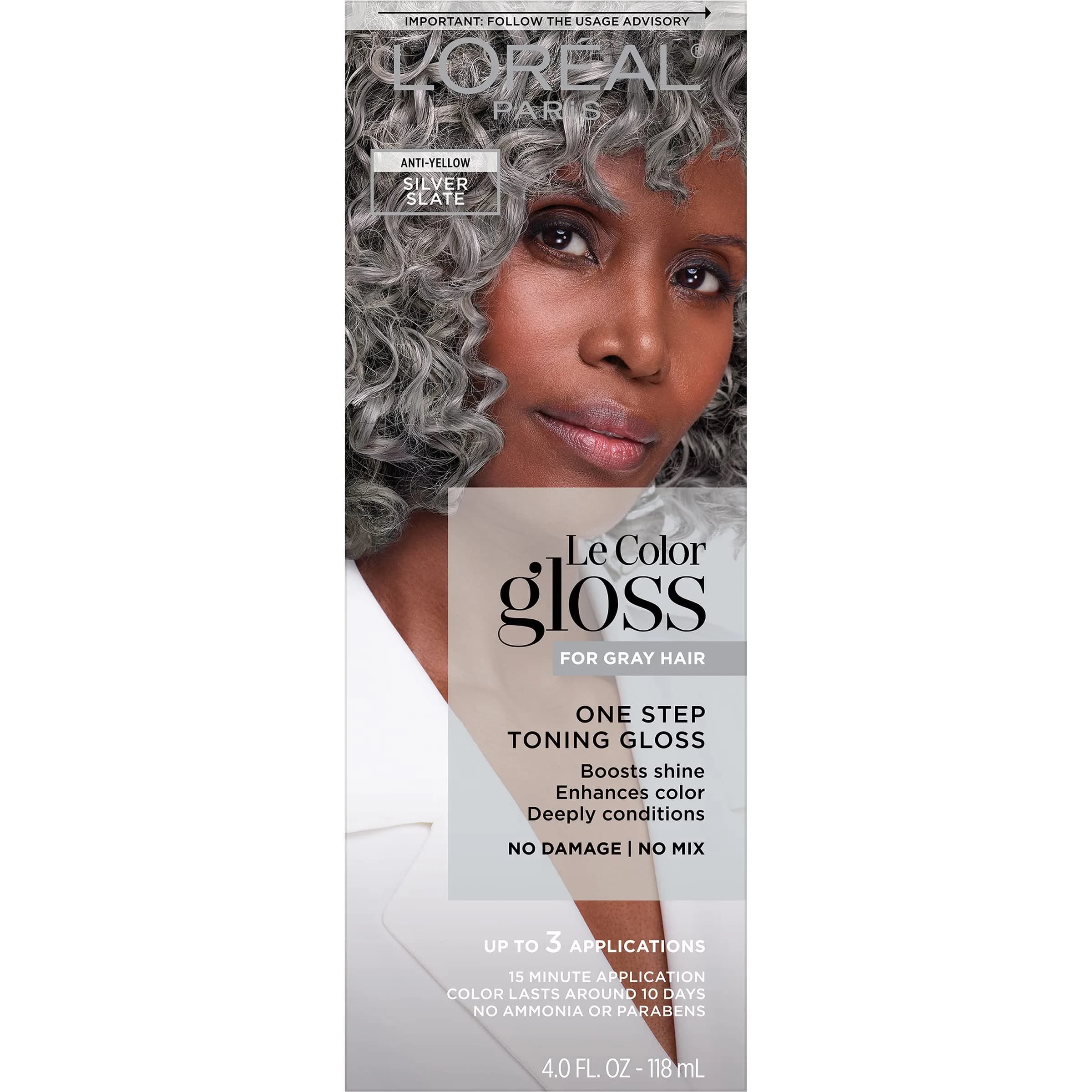 L'Oreal Paris Le Color Gloss Auburn 4 Fl Oz | Neutralizes Brassiness & Adds Shine — Auburn