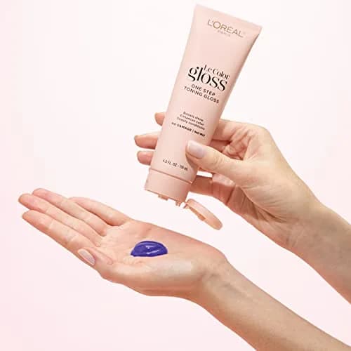 L'Oreal Paris Le Color Gloss One Step Toning Gloss 4 Fl Oz | In-Shower Gray Hair Toner with Deep Conditioning thumbnail 8