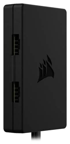 Corsair Internal 4-Port USB 2.0 Hub - 4X 9-Pin USB 2.0 Ports - Easy Magnetic Installation - Compatible with Most Intel® and AMD® Motherboards - Black thumbnail 3