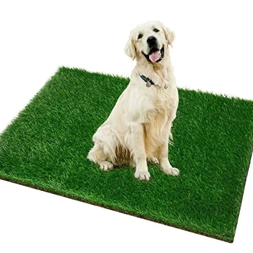 PICK FOR LIFE Artificial Grass Pad for Dogs Potty Training 130x80cm (51.2x31.5in) | Fast-Drain, Soft & Natural Look thumbnail 1