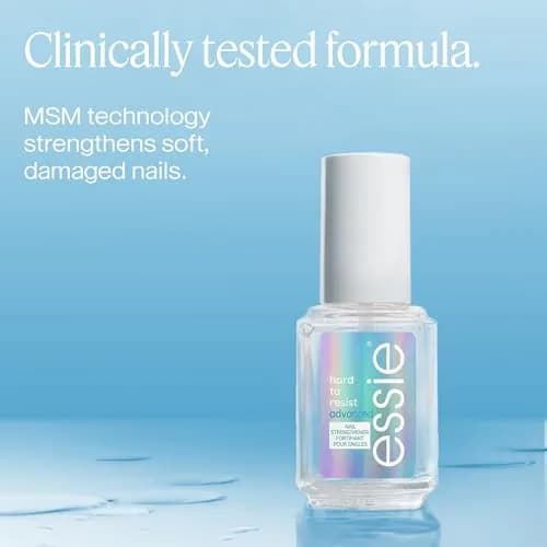 essie Hard To Resist Advanced Nail Strengthener Treatment 0.46 fl oz (13.6ml) | Clinically Tested Vegan Formula thumbnail 5