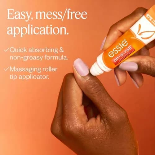essie Nail Care, Apricot Cuticle Oil & Nail Treatment, On A Roll 0.46 fl oz | Hydrates & Conditions Nails thumbnail 5