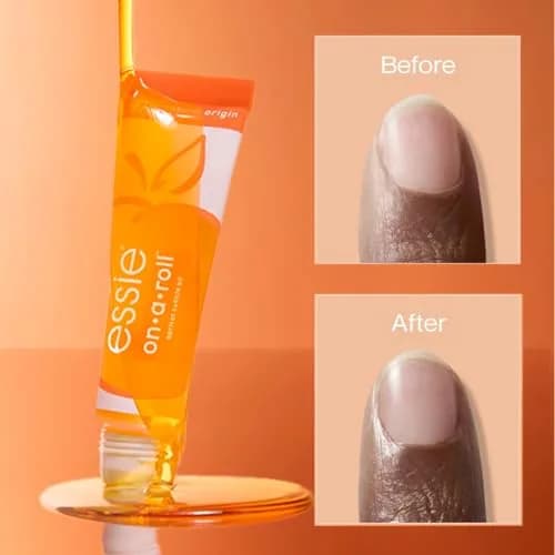 essie Nail Care, Apricot Cuticle Oil & Nail Treatment, On A Roll 0.46 fl oz | Hydrates & Conditions Nails thumbnail 3