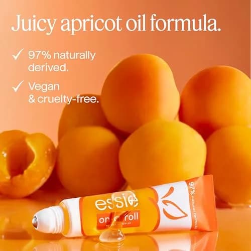 essie Nail Care, Apricot Cuticle Oil & Nail Treatment, On A Roll 0.46 fl oz | Hydrates & Conditions Nails thumbnail 4