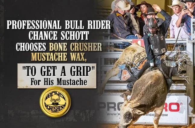 THE VINTAGE GROOMING CO. Bone Crusher Mustache Wax 28.35 g (1 oz) | Extra Strong Hold for All Mustache Styles thumbnail 4
