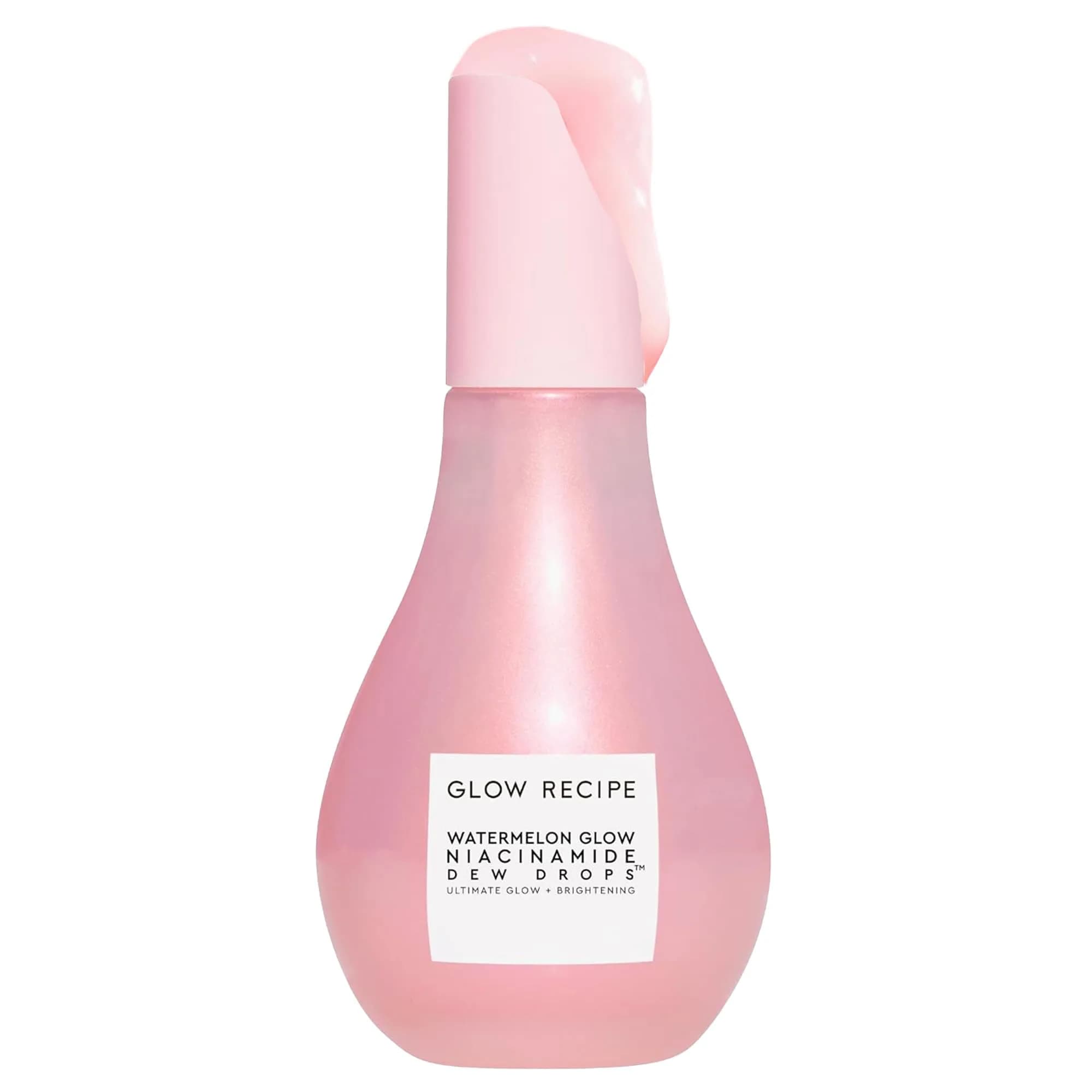 Glow Recipe Watermelon Niacinamide Dew Drops Serum 40ml (1.35 Fl Oz) | Instant Dewy Glow & Hydration — 2.7 Fl Oz / Jumbo