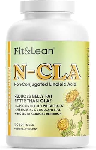 Fit & Lean N-CLA 120 Serv | Supports Belly Fat Reduction & Lean Muscle thumbnail 1