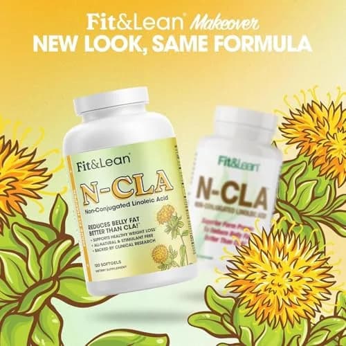 Fit & Lean N-CLA 120 Serv | Supports Belly Fat Reduction & Lean Muscle thumbnail 5