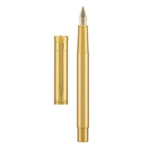 Asvine Brass Bent Nib Fountain Pen 138mm (5.43 in) | Calligraphy Writing Instrument thumbnail 2