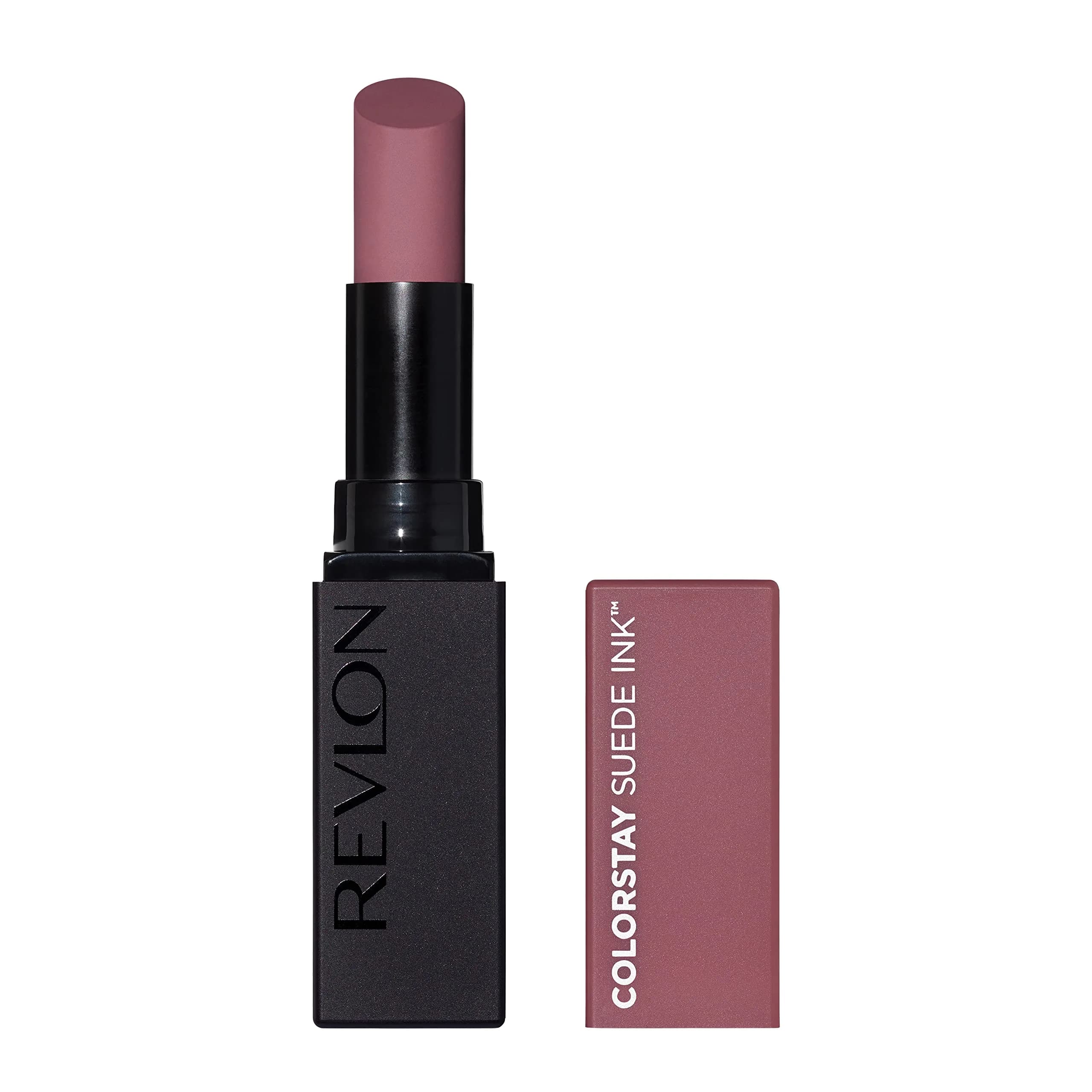 Revlon ColorStay Suede Ink Lipstick, Power Trip (0.09 oz / 2.55 g) | Matte, Waterproof, 8-Hour Wear - main product image