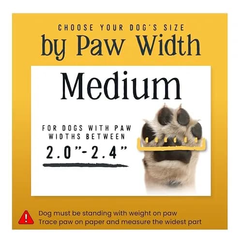DOK TigerToes Premium Non-Slip Dog Socks Medium (4-Pack) | Extra-Thick Grip for Hardwood Floors thumbnail 5