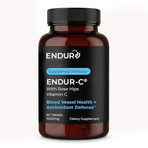 Endurance Products Sustained Release Vitamin C 1000mg with Rose Hips | Supports Immunity & Skin thumbnail 1