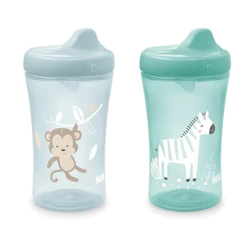 NUK Advanced Hard Spout Sippy Cup 2-Pack 296ml (10 oz) | Bite-Resistant Spout thumbnail 1