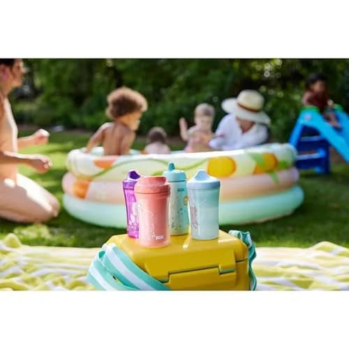 NUK Advanced Hard Spout Sippy Cup 2-Pack 296ml (10 oz) | Bite-Resistant Spout thumbnail 7