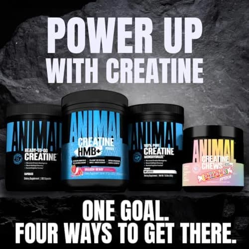 Animal Creatine Monohydrate Powder 1000g | Unflavored, Max Performance & Recovery thumbnail 7