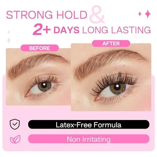 CALAILIS Cluster Lash Glue 2 Pack | Super Strong Hold for 48 Hours thumbnail 4