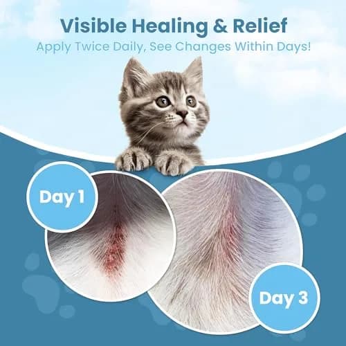 ResQ Organics Cat Paw Balm 8 oz | Hot Spot & Dermatitis Relief for Cats thumbnail 5