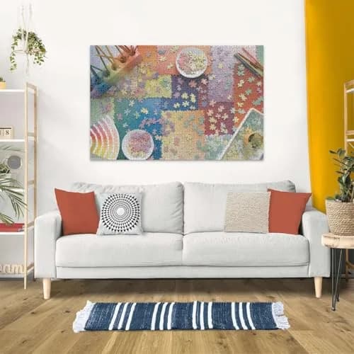 Ravensburger Puzzle on Puzzles 3000 Piece | Vibrant Gradient Collage for Adults thumbnail 4