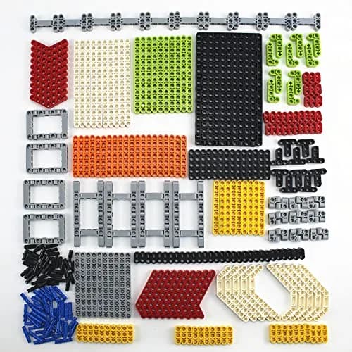 TTLYHEK MOC Parts Beams Pins Panel Connectors Bricks Sets Frame Liftarms for Technical Car DIY STEM Building Block Toys Replacement Parts (479 pcs) thumbnail 1