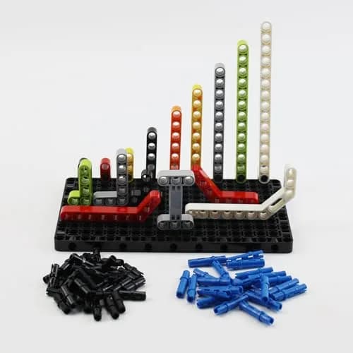 TTLYHEK MOC Parts Beams Pins Panel Connectors Bricks Sets Frame Liftarms for Technical Car DIY STEM Building Block Toys Replacement Parts (479 pcs) thumbnail 4