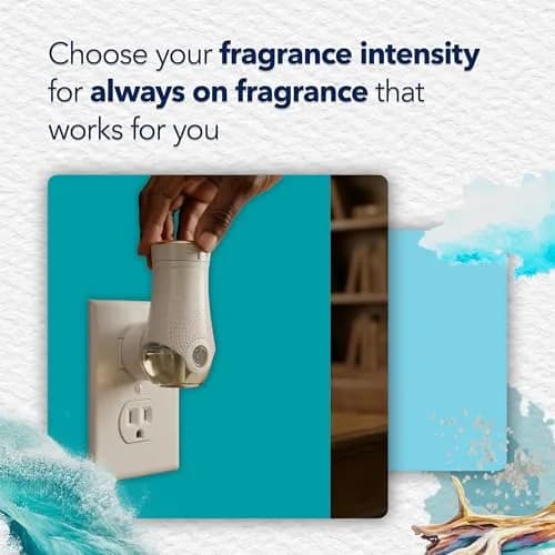 Glade Sky & Sea Salt PlugIns Refills Air Freshener 167.5ml (5 x 3.35 Fl Oz) | Scented with Essential Oils for Home & Bathroom thumbnail 6