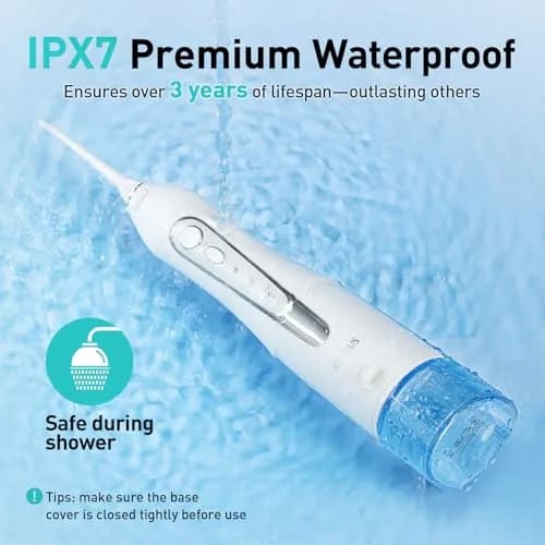 COSLUS ADA Accepted Water Dental Flosser C20 | 300ml (10.14 Fl Oz) Tank | Professional Set thumbnail 4