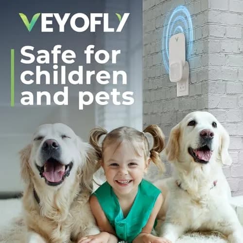 VEYOFLY Fruit Fly & Gnat Trap Plug-in with UV Light & Glue Boards, 1 Device + 3 Refills | Non-Toxic Indoor Insect Catcher thumbnail 8