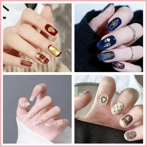 Biutee 10 pcs Nail Stamping Plates Set Halloween Nail Art Kit 12 x 4 cm (4.72 x 1.6 Inch) | Professional DIY Manicure Designs thumbnail 7
